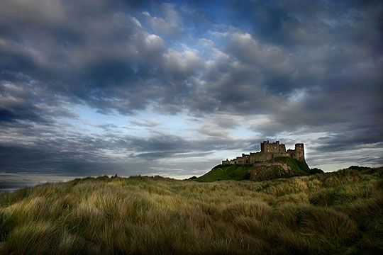 Bamburgh Castle, Bamburgh Northumberland, Great Britain