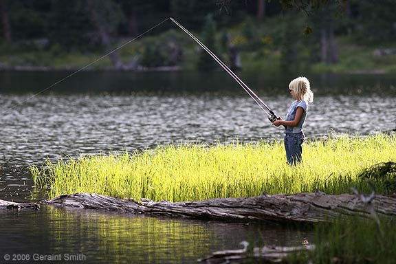 Fishing in Latir Lakes, New Mexico Childhood '.... returning to a place only to find I never left it.'