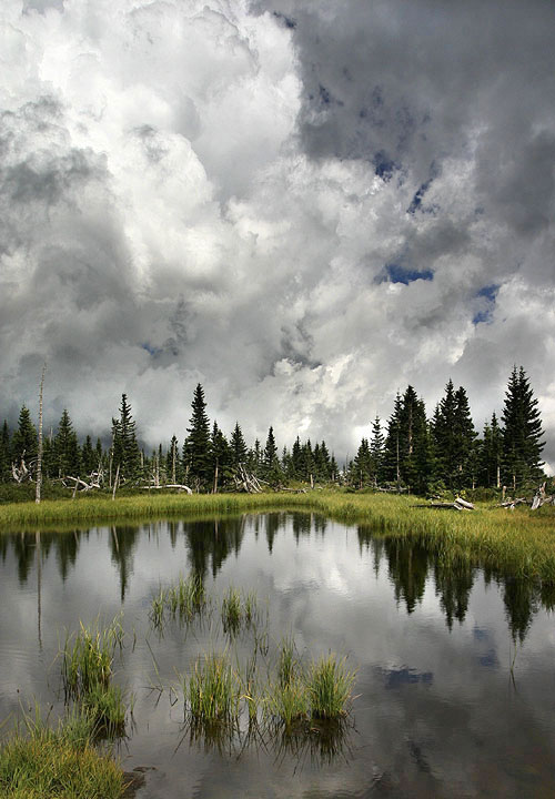 Storm Lake La Junta Canyon, New Mexico