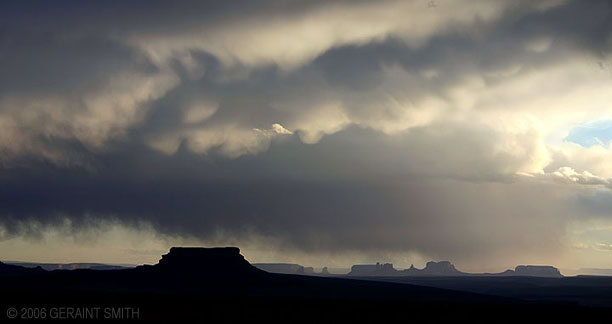 Monument Valley, from Mexican Hat, Utah