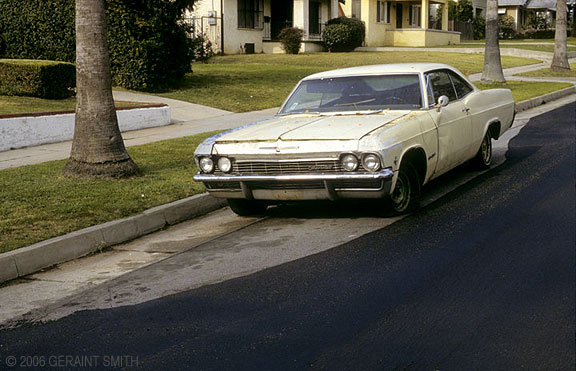 The day they paved the road in Pasadena California