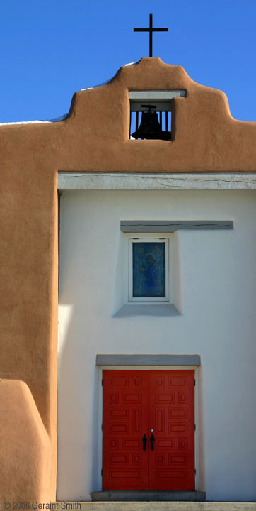 New Mexico Vernacular Church in Taos 