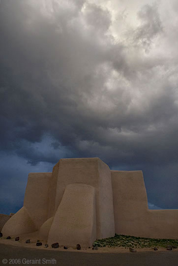 Saint Francis church Ranchos de Taos New Mexico