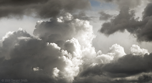 Summer skies over Taos