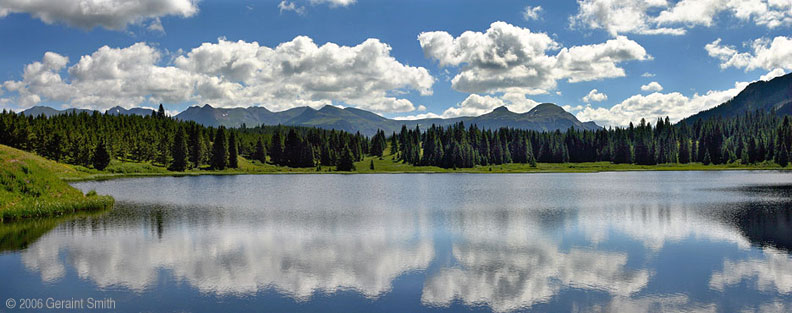 Andrews Lake on the road to Silverton, Colorado