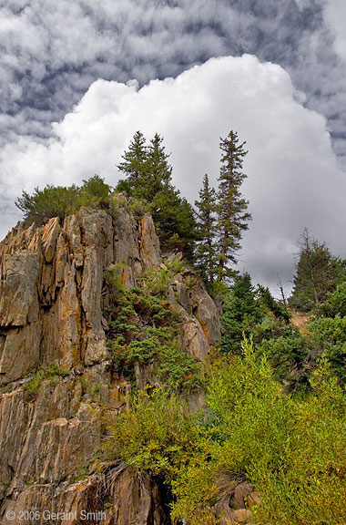 A scene off Highway 64 on the road to Tierra Amarilla, NM 