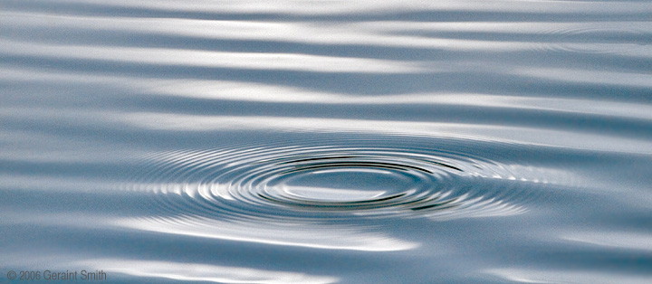 Pond ripples