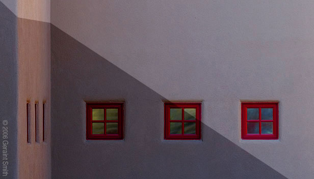 Architectural detail in Santa Fe, New Mexico