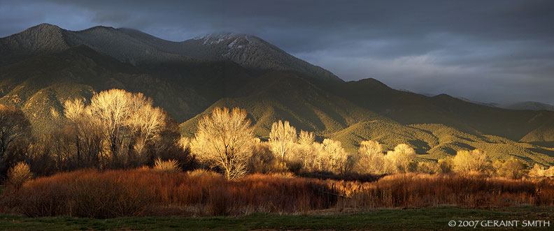 High desert mountain light, Taos New Mexico