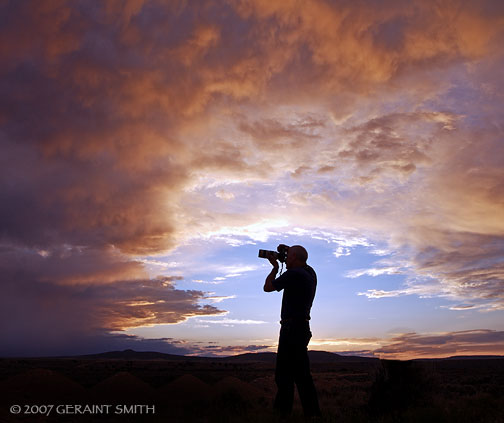 Photographing the summer solstice sunset with my friend Dan Shaffer