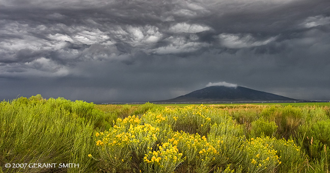 What the road passes in southern Colorado