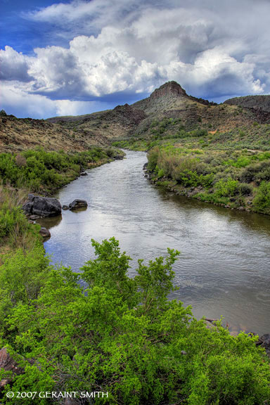 Orilla Verde Recreation Area on the Rio Grande in Pilar, NM