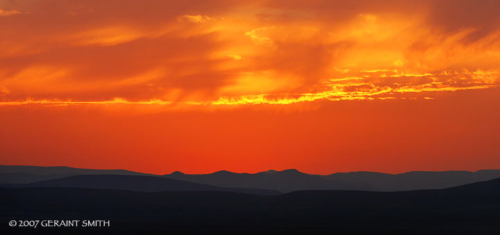 A sunset to close out a the month of October