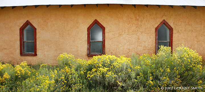 On the road in Tres Piedras, New Mexico