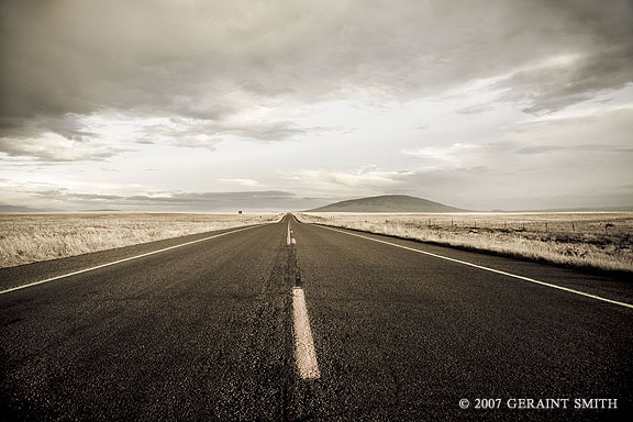 On the road ... Highway 285 NM ... south of the Colorado state line