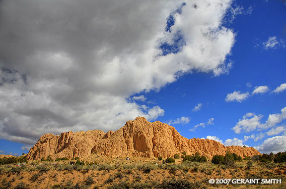 The landscape around Embudo on the road to Dixon, NM