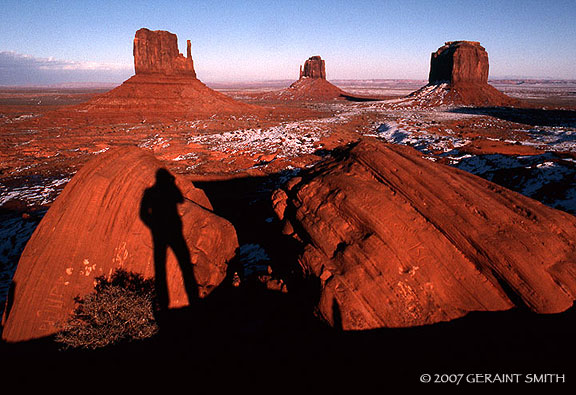 In Monument Valley Navaho Tribal Park