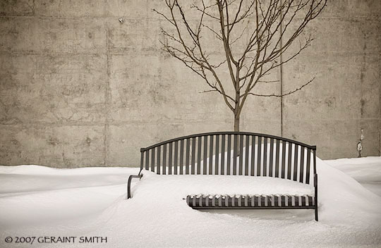 Snow drifts Broomfield, Colorado