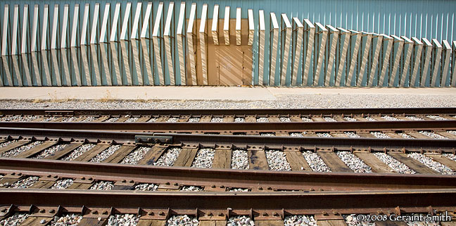 Along the Santa Fe and Southern Railway tracks, Santa Fe New Mexico