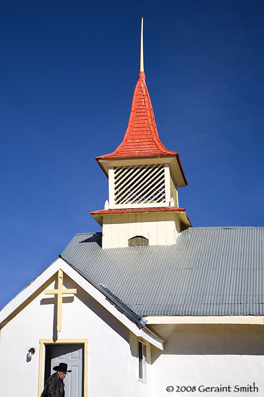 On a warm winter day in Chacon, NM