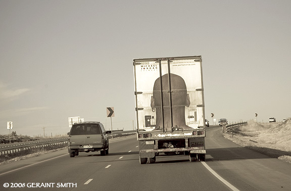 Just for the fun of it ... Michael Jordan's head rolling down Interstate 25