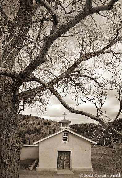 New Mexico Vignette taken near La Madera, NM