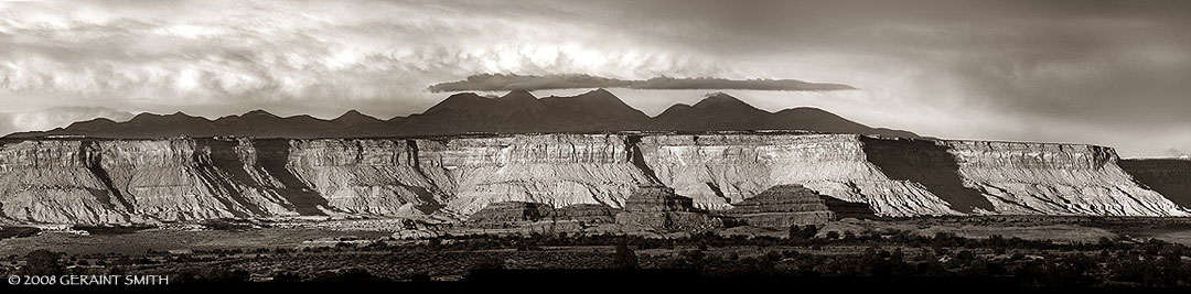 2007 March 08: The Manti La Sal Mountains from Canyonlands National Park, Utah