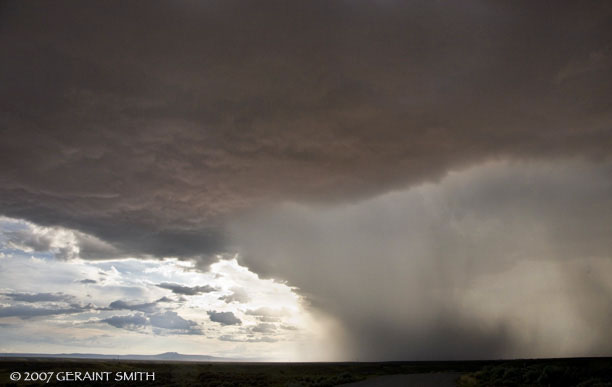 Storm Coming across the Taos valley