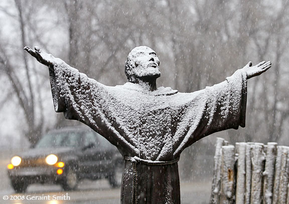 More spring snow in Taos and at the risk of being cliche ... I'm leaving this one untitled