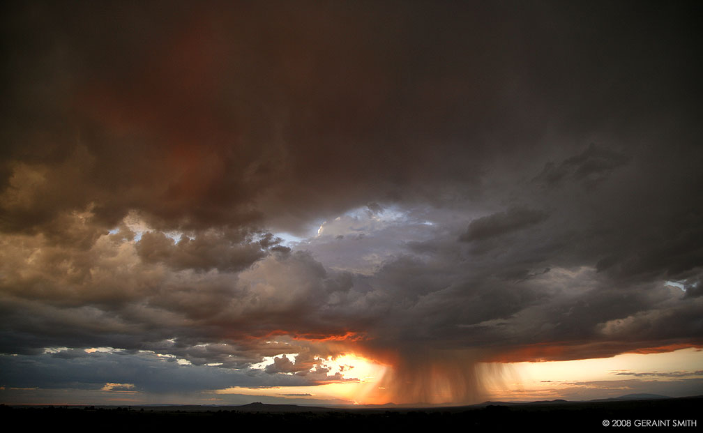 2008 July 19, Storm clouds over Taos this week