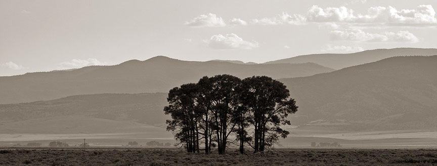 On the road in Southern Colorado