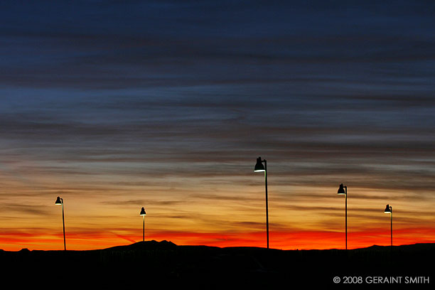 North of Taos last night