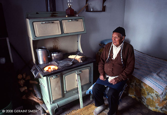 A portrait at Taos Pueblo Thanksgiving 1984