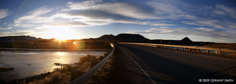 On the road in Colorado