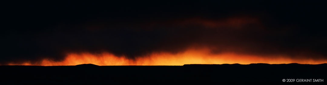 Looking southwest from Taos