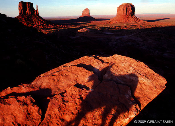 Monument Valley shadows