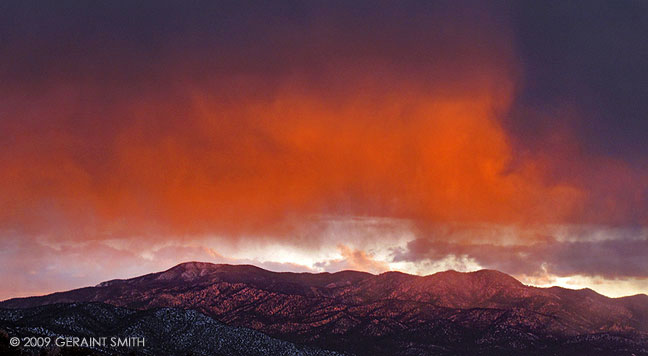 Last night's sky over Picuris Peak, NM