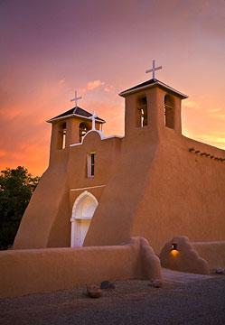 Church of St Francis de Asis, Ranchos de Taos, NM