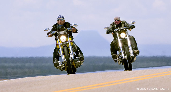 Bikers everywhere for Memorial Day weekend in Northern New Mexico