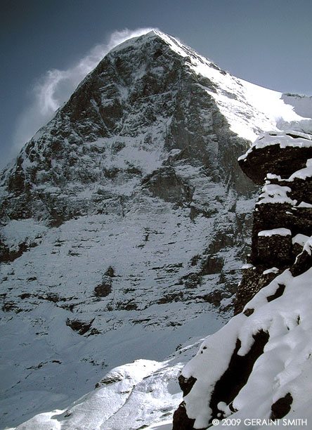 The north face of the Eiger ... flashback, the swiss alps 1987