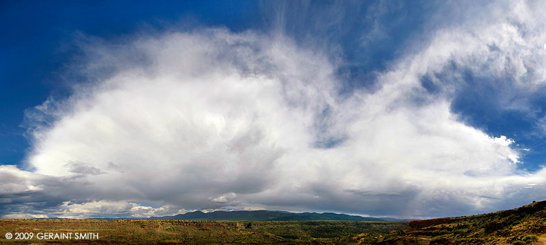 Sky over the Rio Grande Gorge, Taos, NM