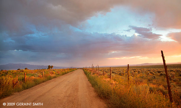 Mesa road, Taos, NM