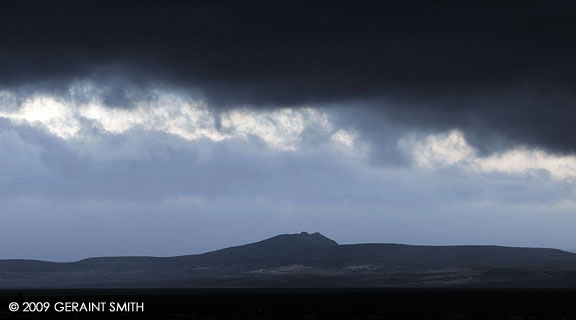 Mesa sky west of Taos, New Mexico 