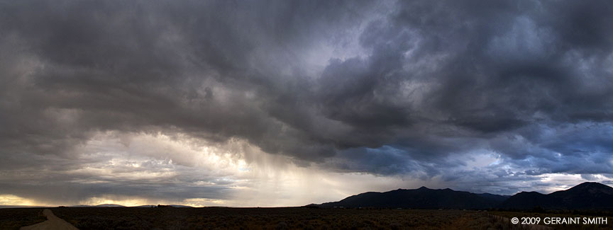 Monsoon Sky, over Taos, New Mexico