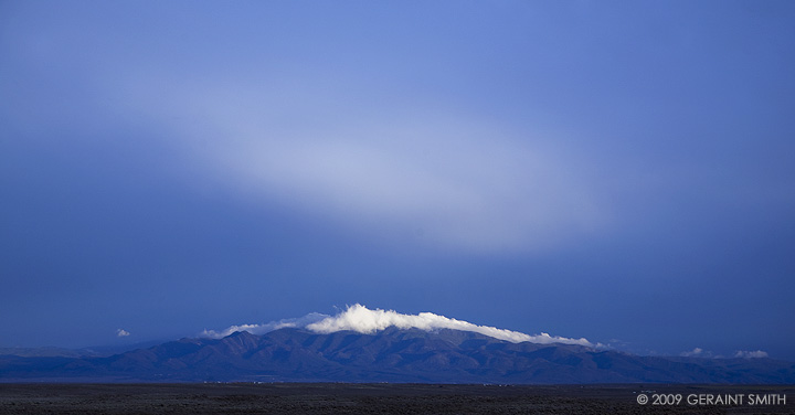 Twilight on Picuris peak