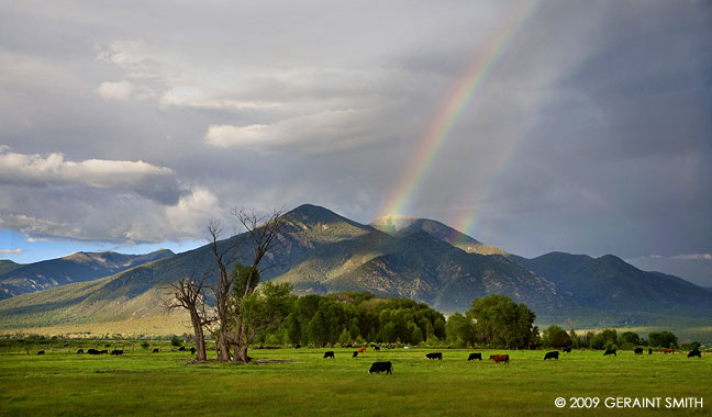 The shape of things to come ... summer rainbows