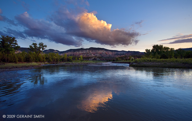 Twilight on the Chama River