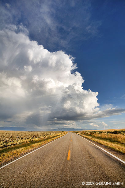 An evening drive in northern New Mexico