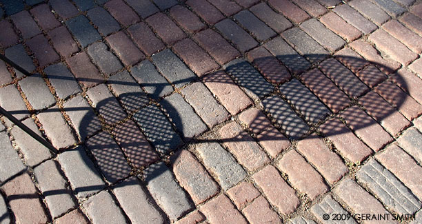 On the cobbles in Aspen, Colorado