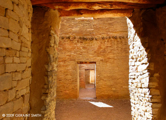 Door ways in Pueblo Bonito, Chaco Canyon, NM